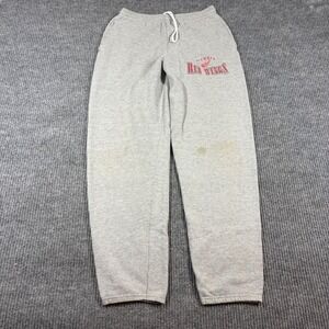 Vintage Lee Sport Sweatpants Men's  M Detroit Red Wings Gray Fleece NHL Hockey